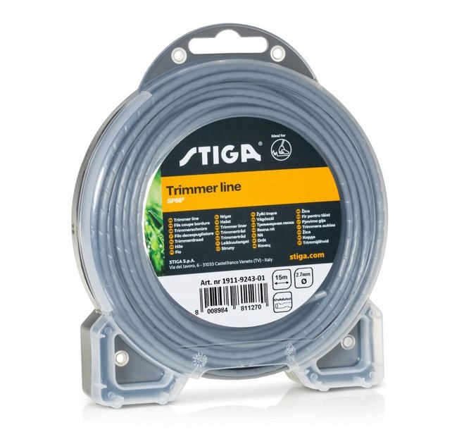 

Żyłka tnąca Stiga SP66 karbowana 2,4mm /15M