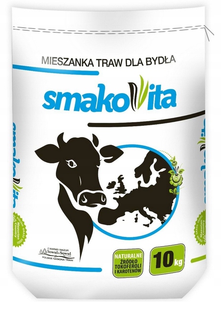 MIESZANKA TRAW SMAKOVITA ŁĄKOWA I PASTWISKOWA 10KG SOWUL