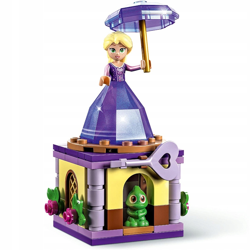 LEGO DISNEY PRINCESS WIRUJĄCA ROSZPUNKA KLOCKI 5+ Numer produktu 43214
