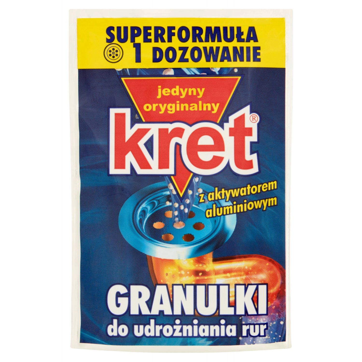 

Kret Granulki Do Udrożniania Rur 1 szt.