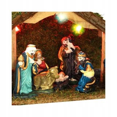 SZOPKA ŚWIĄTECZNA Z OŚWIETLENIEM LED EAN (GTIN) 3560237283685