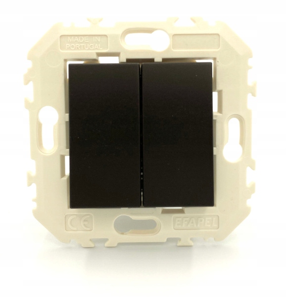 EFAPEL QUADRO45 ŁĄCZNIK PODWÓJNY ZWIERNY 45156KWPM Marka Efapel