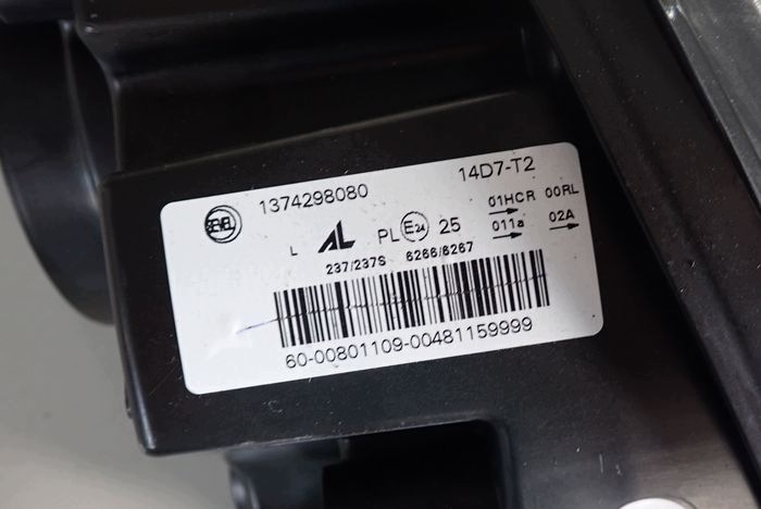 DUCATO BOXER JUMPER LIFT 14- reflektor left light left 1374298080