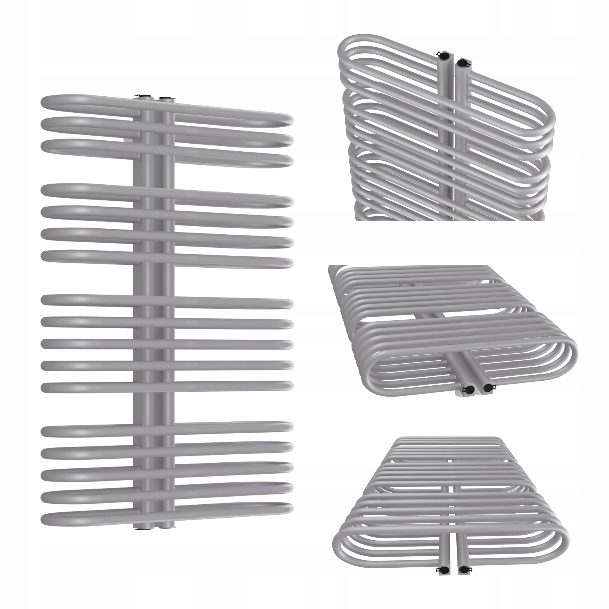 Koupelnový Radiátor Neo 720x550 4 Únor Stříbrný