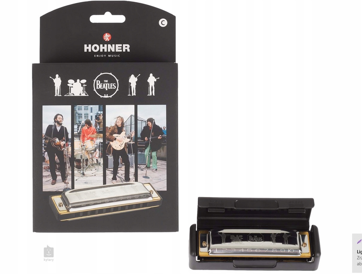 HOHNER The Beatles C Sygnowana harmonijka ustna