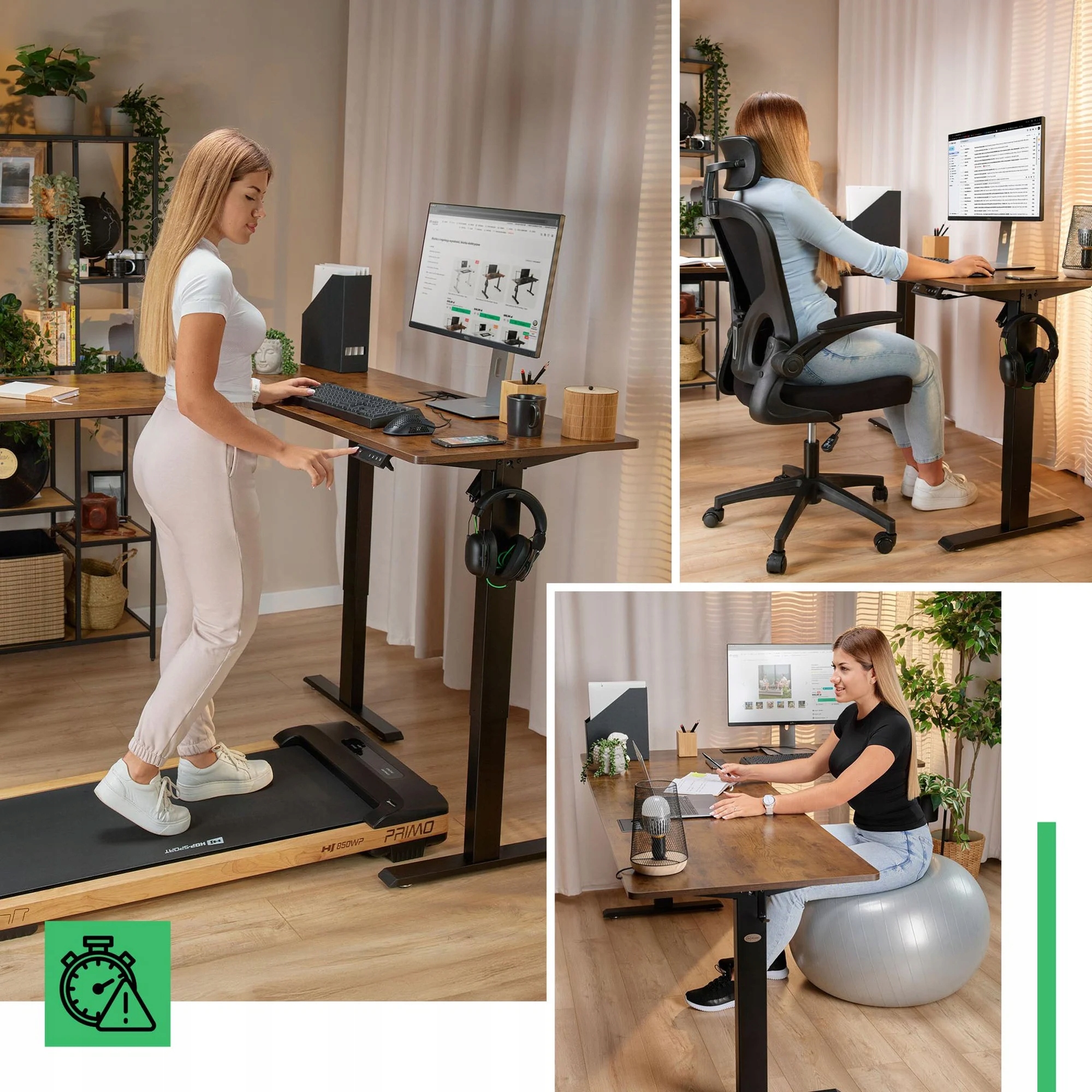 Biurko narożne elektryczne do biura gamingu 2 silniki 160x140cm Montaro Kod producenta DV-117OD MONTARO