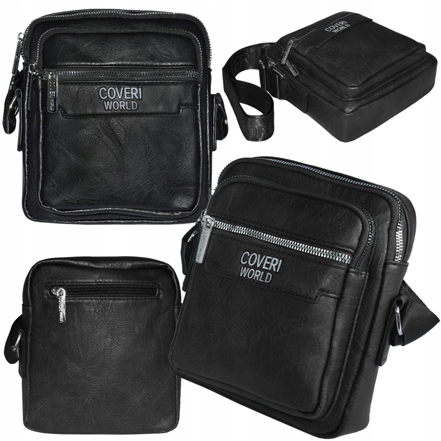 Pánská taška přes rameno Coveri CW2161_BLACK černá