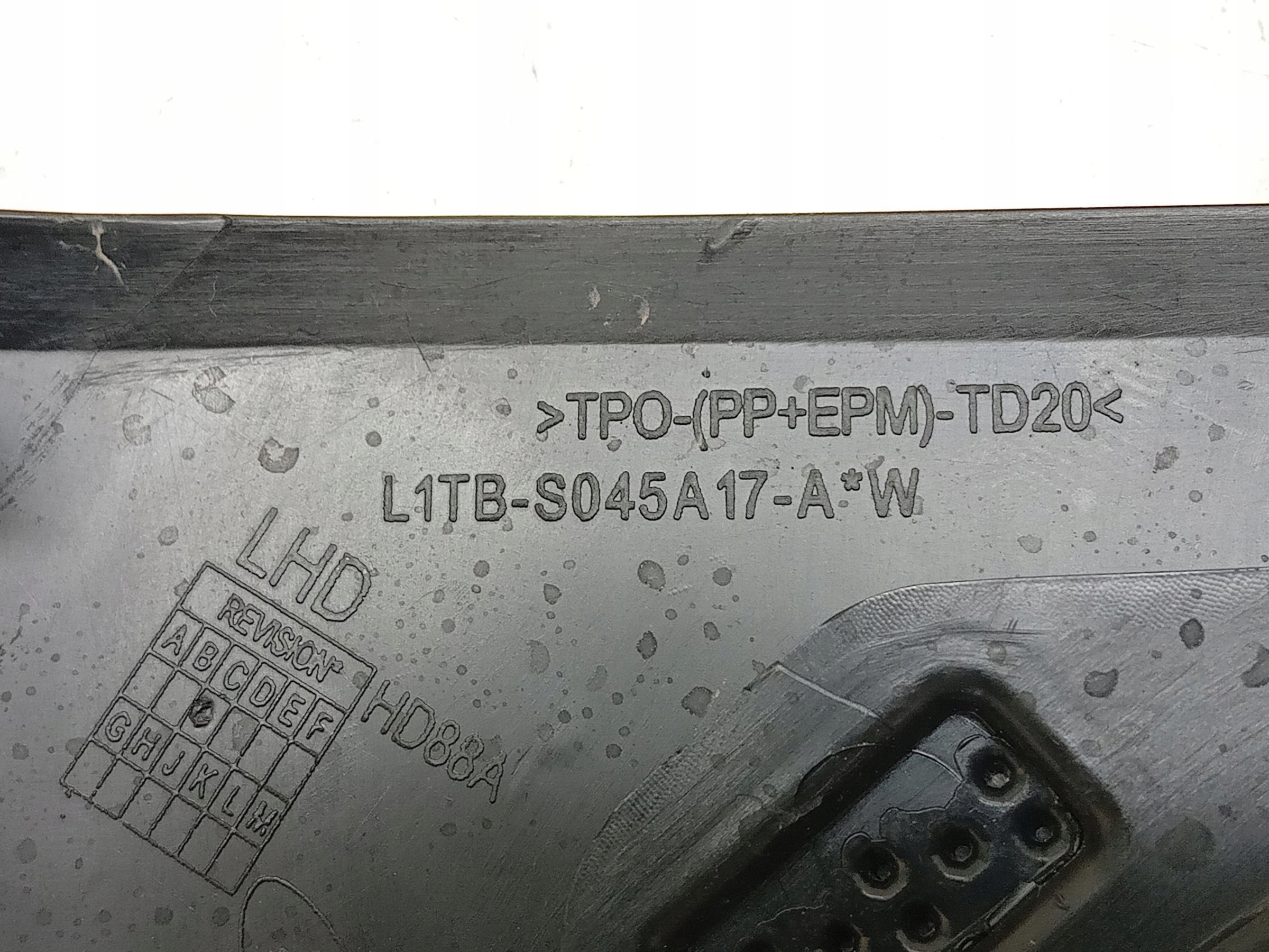 защита рамка консоли FORD PUMA MK2