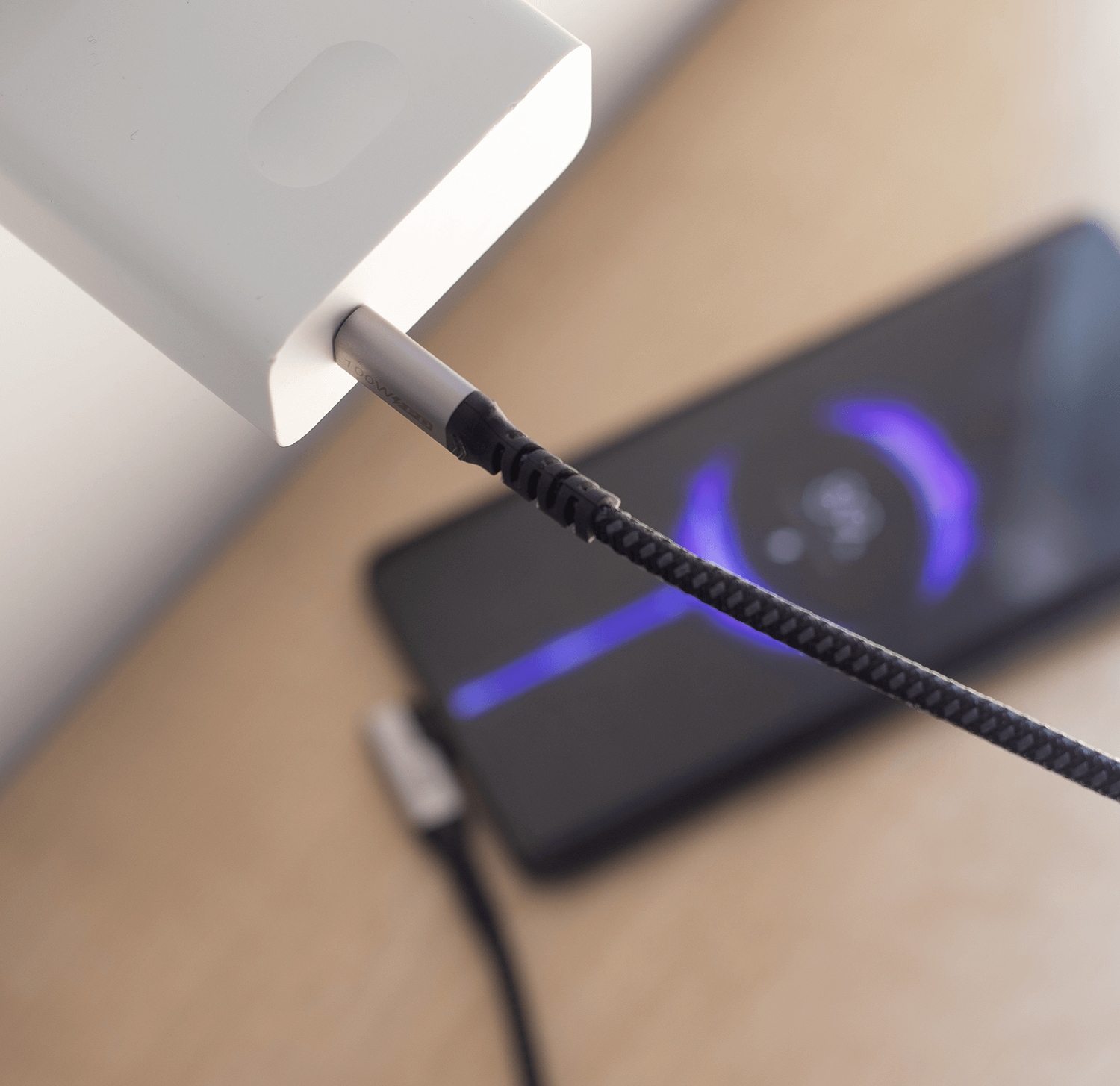 REAGLE Kabel USB-C 3.2 Thunderbolt 4K 60Hz QC PD 100W Kątowy 10 Gb/s 50CM Marka Reagle