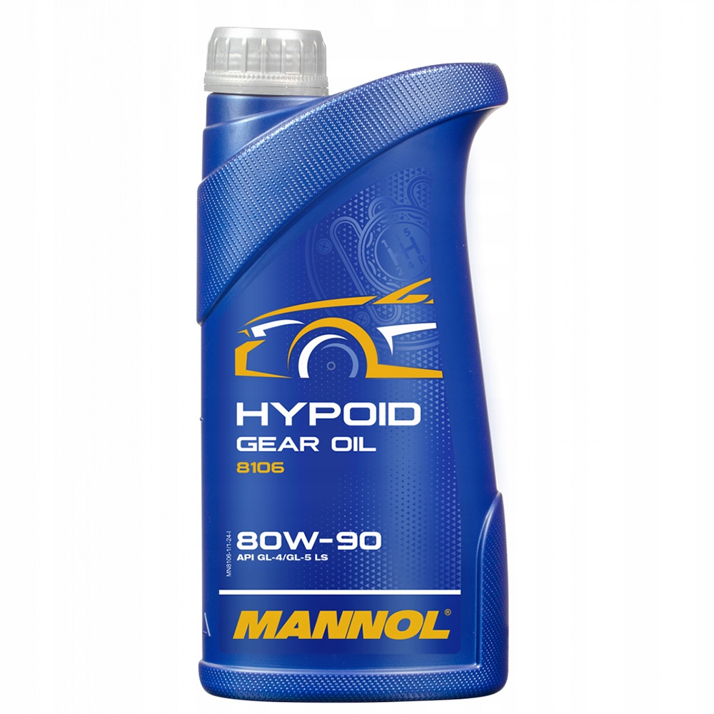 Mannol Hypoid Getriebeoel 80w90 GL4/GL5 Ls 1L 8106 olej przekładniowy