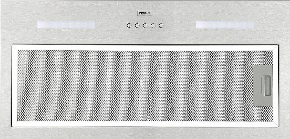 Okap Kernau KBH0761X Srebrny 311m3/h 60cm wkład Stal nierdzewna Listwa Led