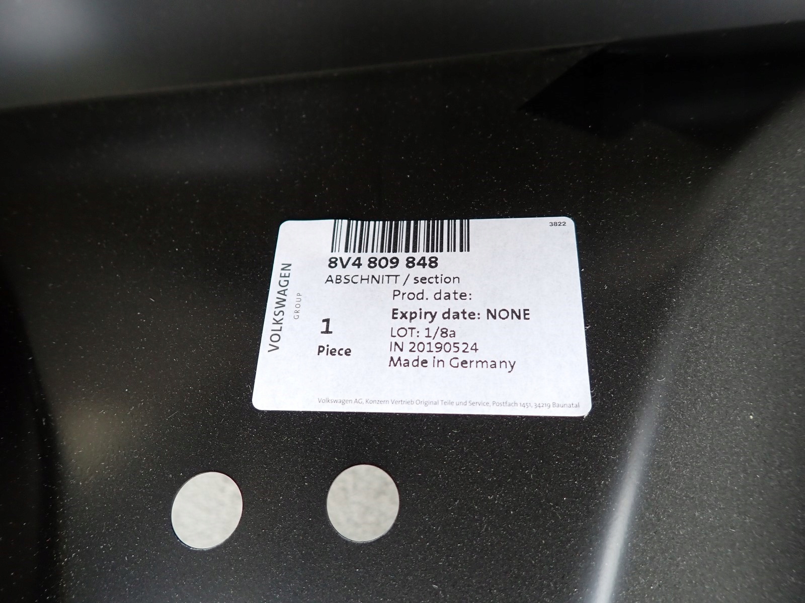 new threshold right pillar side AUDI A3 8V 8V4 SPORTBACK 2012-2020R