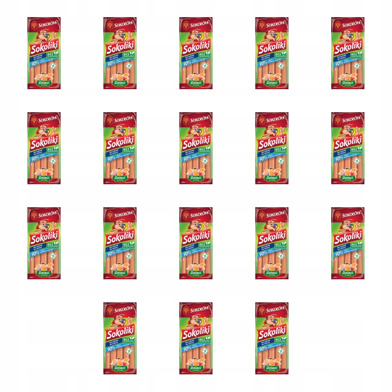 Sokoliki párky 140 g Sokoliki X18