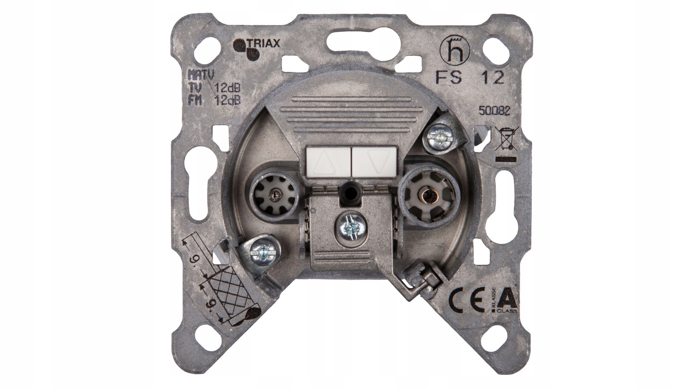 BR53455201 Berker průchozí Rtv mech.zásuvka