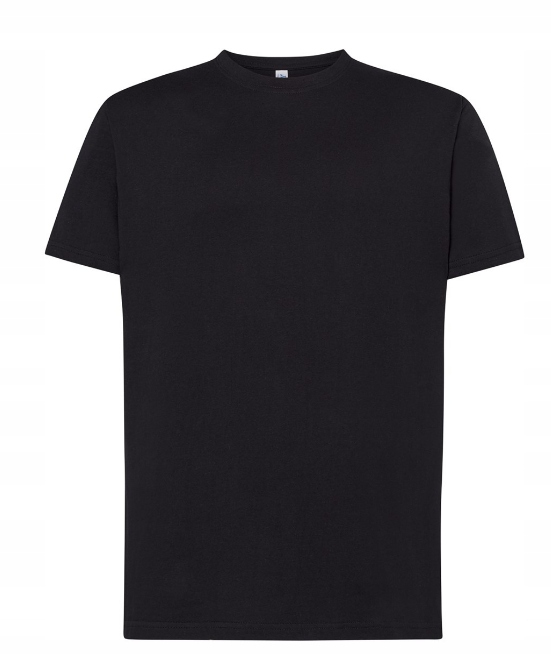 

Podkoszulek T-Shirt z mocnej bawełny czarny XXL