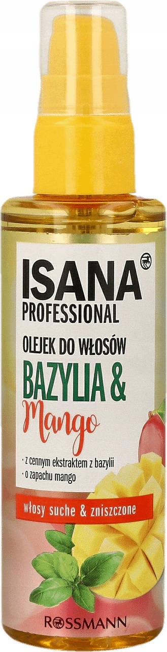 

Isana Olejek Do Włosów Bazylia I Mango