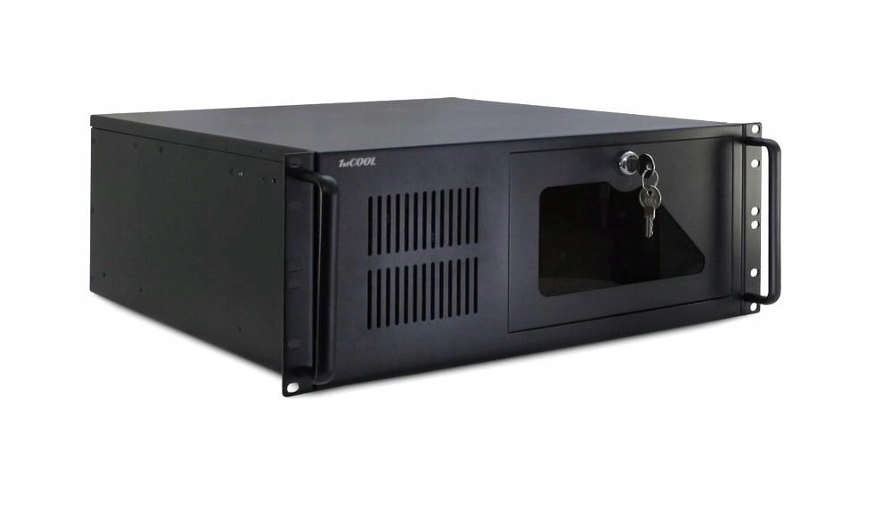 serverová skriňa 1stCOOL Ipc 4U-450, 19" Rack Black, bez zdroja…