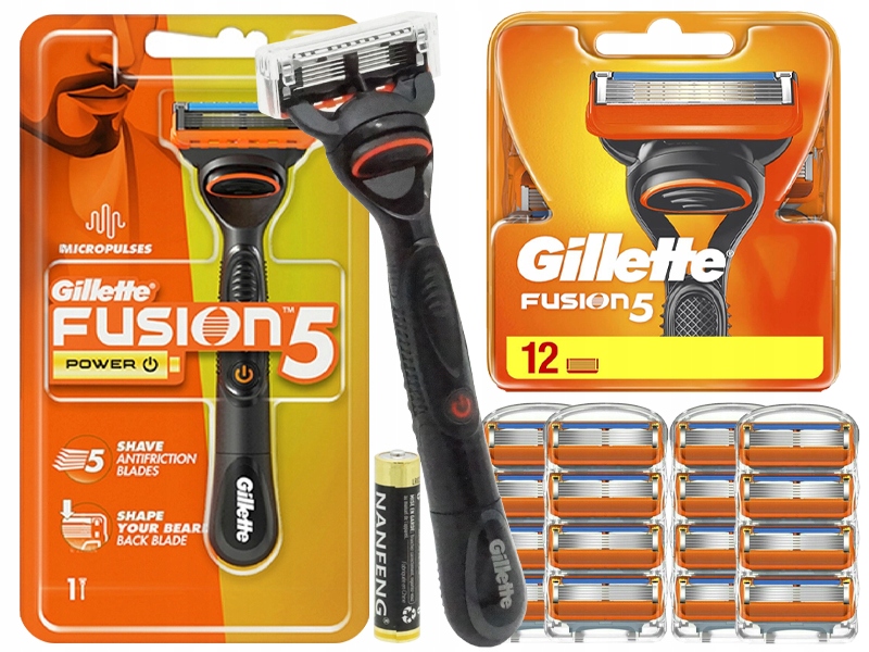 Holicí Strojek Gillette 12 Náhradních Břitů