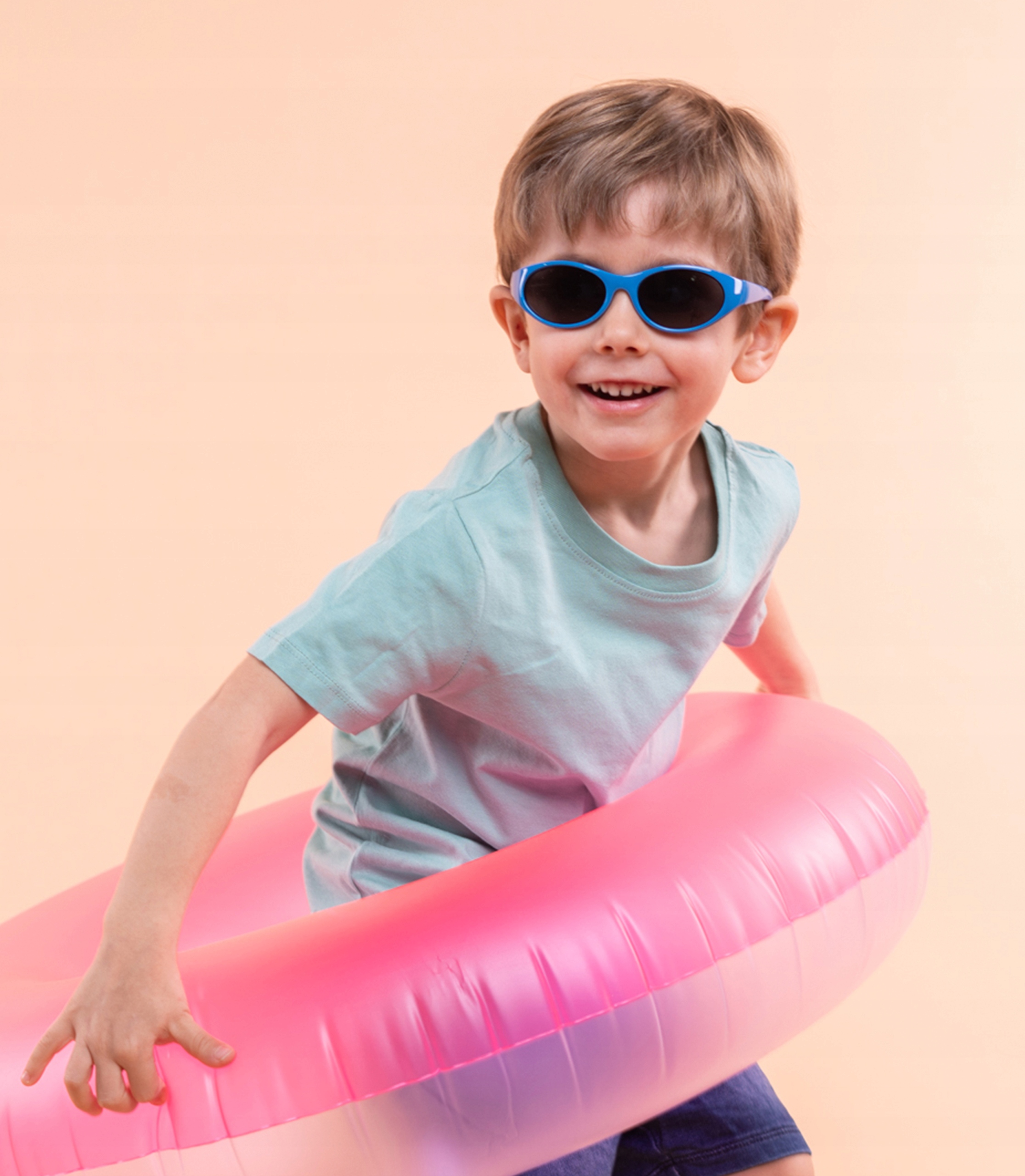 Okulary Kiddus Surfer - Niebieski Marka Inna marka