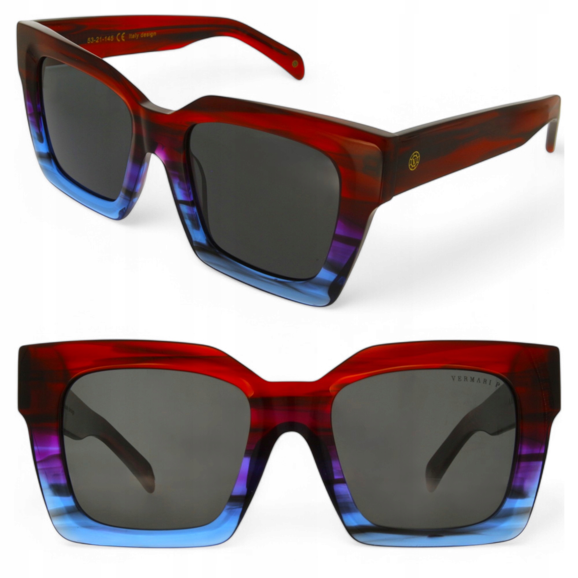 Dámské sluneční brýle s polarizací a Uv filtrem Vermari Milano