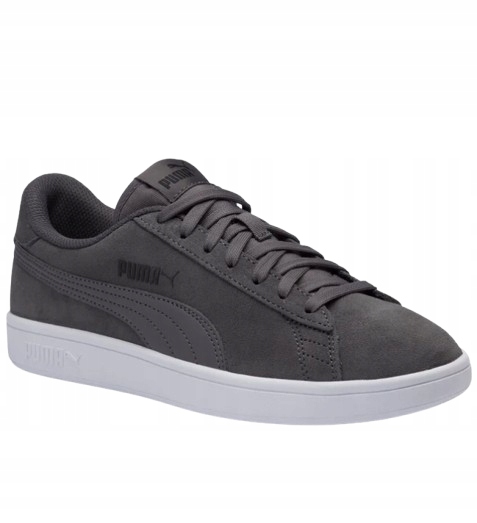 Puma Smash V2 Kožené Sportovní Boty Šedé Pánské 42,5 J_b