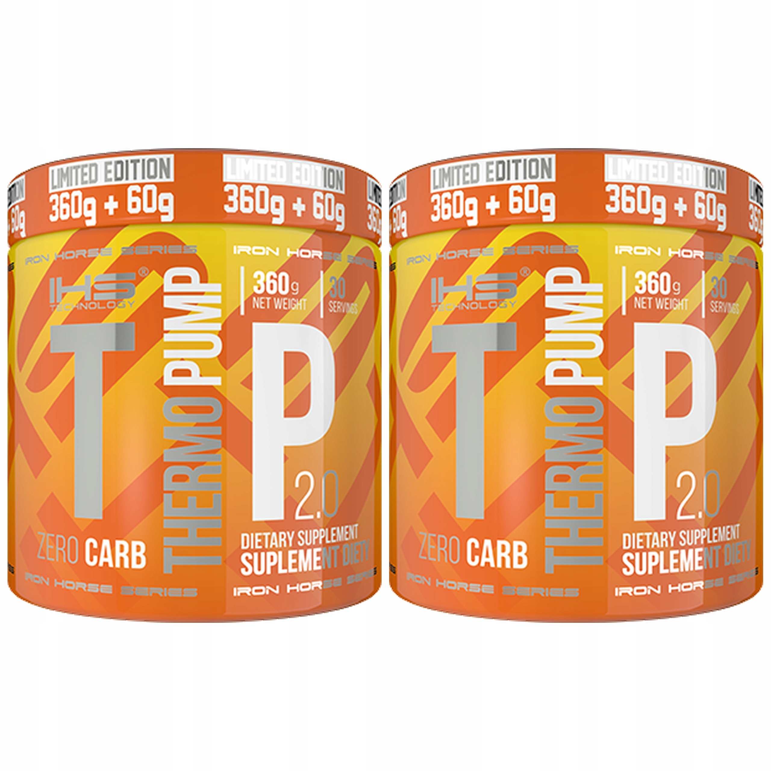 2x Iron Horse Thermo Pump 360g Předtréninková