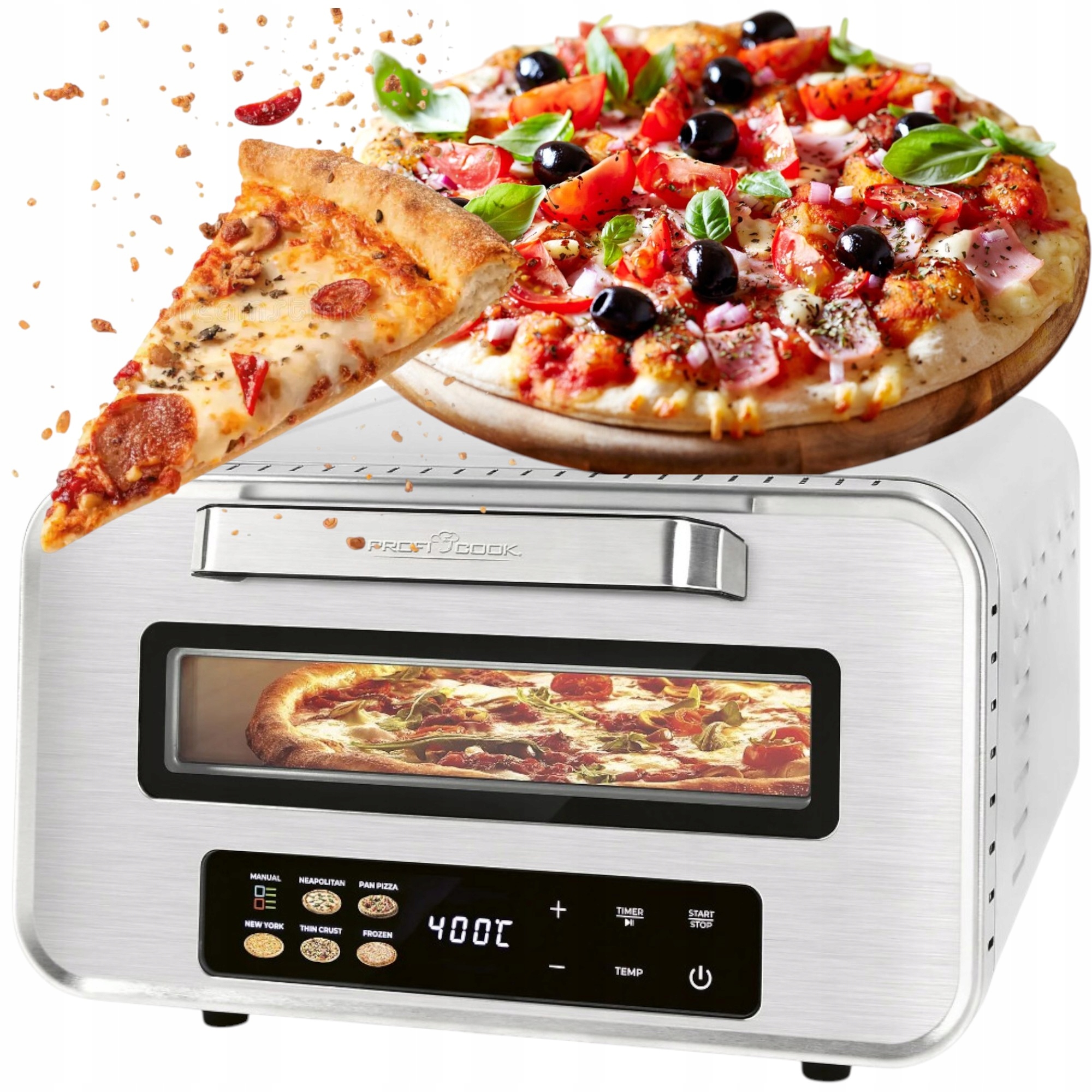 Pizza pec pekárna na pizzu Proficook Pc-po 1323 mini trouba