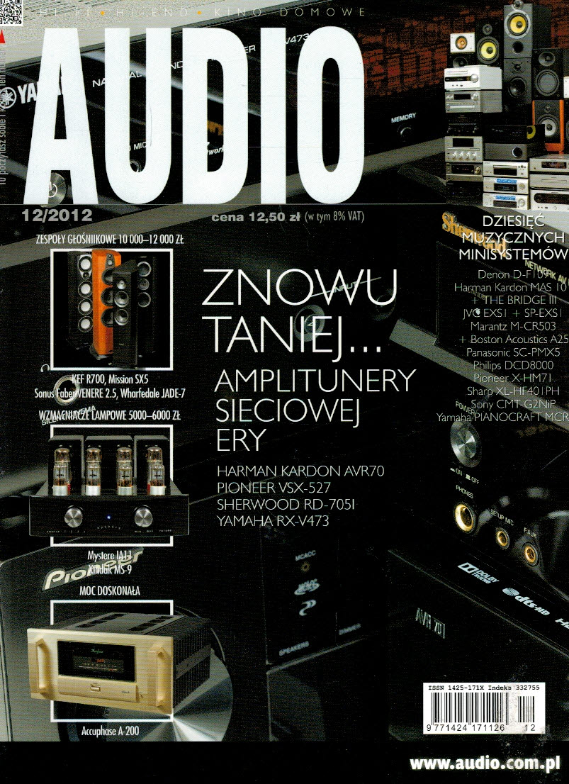 Audio Hi-Fi HI END Kino domowe 12 / 2012