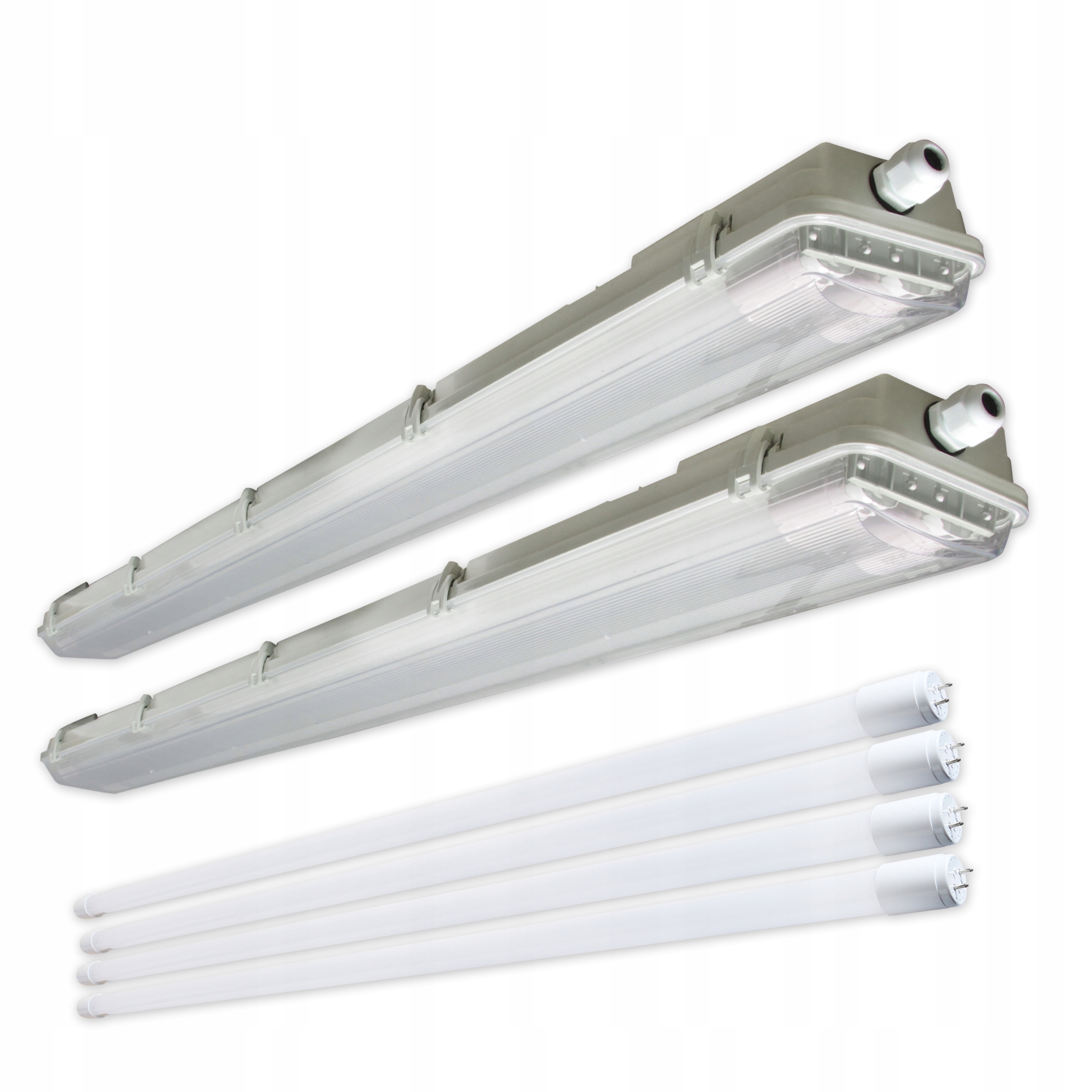 

2x Oprawa Led Świetlówka Hermetyczna 120 Zestaw