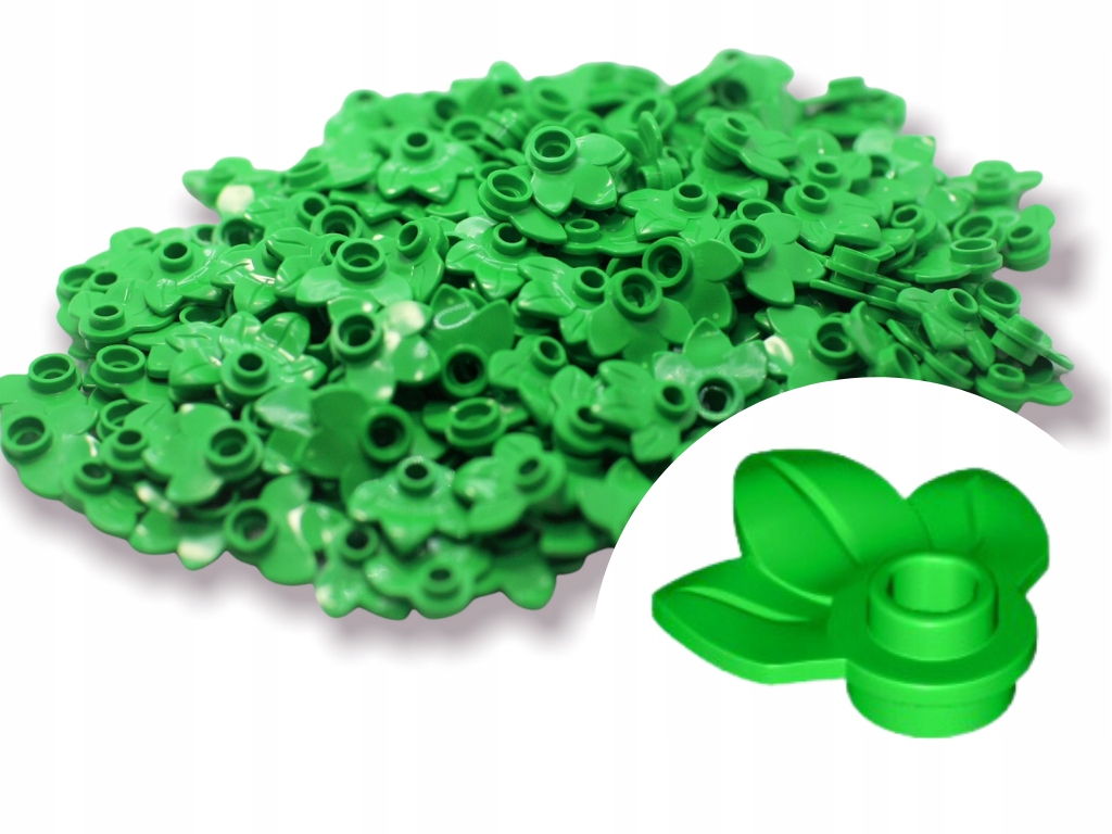

Lego 32607 liść Bright Green Zielony Aż 140szt