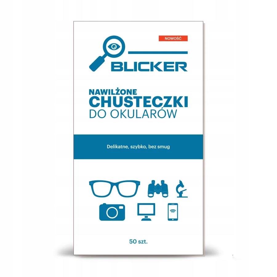Ściereczki nawilżone BLICKER 50 szt.