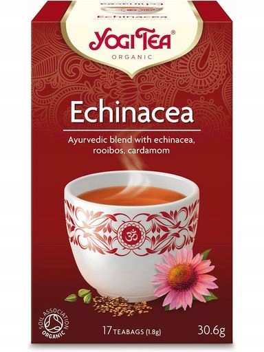 Levně Yogi Tea Echinacea Bio čaj (17 x 1,8 g) 30,6 g