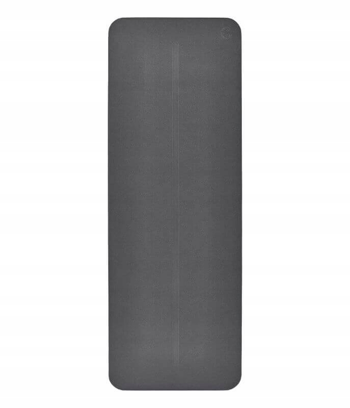 Mata do ćwiczeń jogi Manduka Begin 5mm Tpe Steel Grey dwustronna