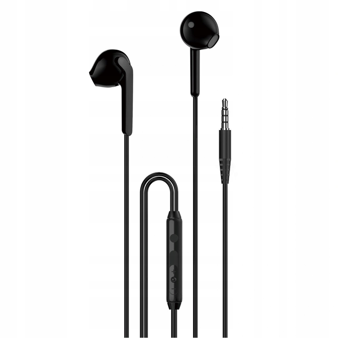 Słuchawki dokanałowe Dudao X3 przewodowe mini jack 3.5mm czarne