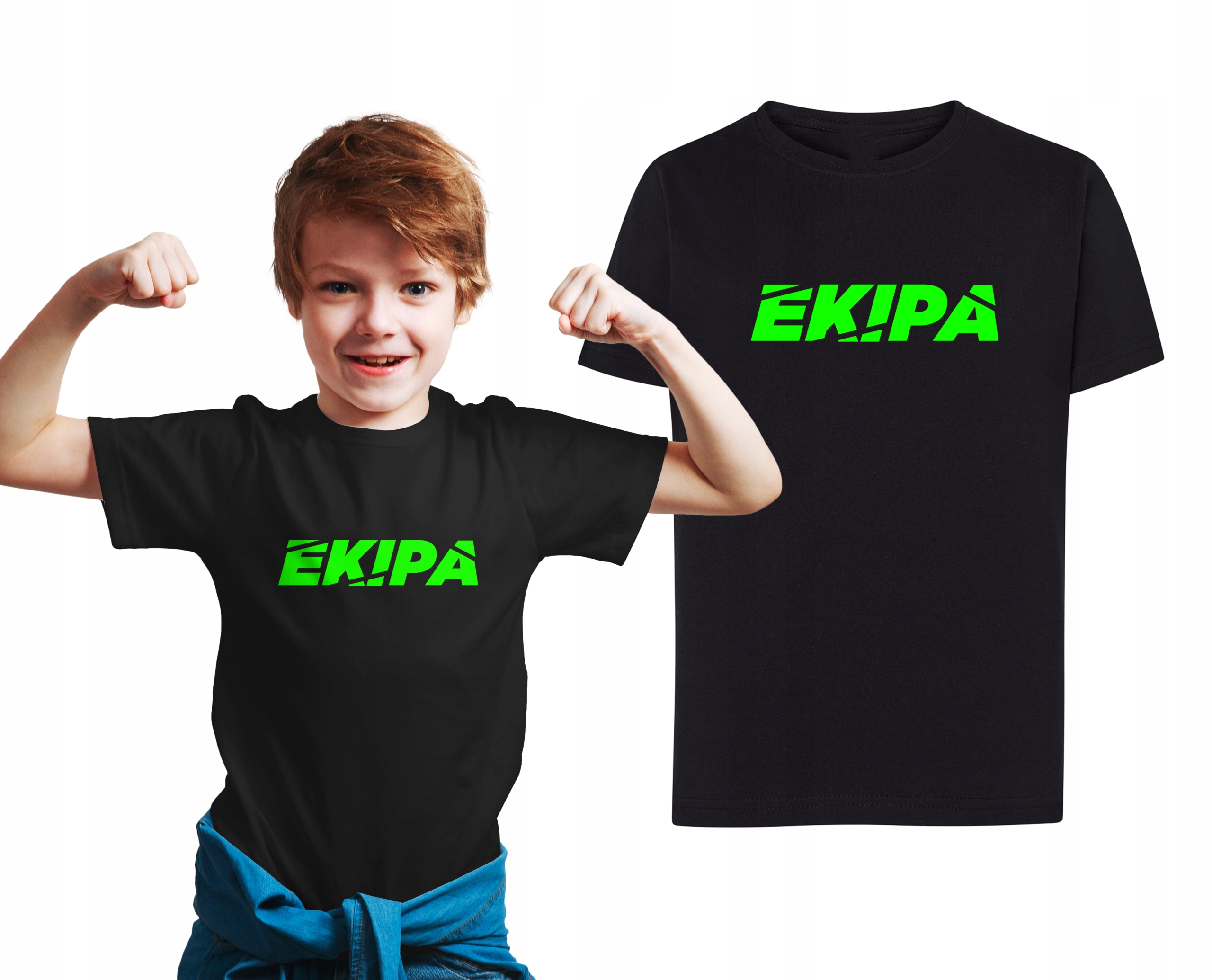 

Koszulka dziecięca T-shirt Ekipa v1 prezent 128