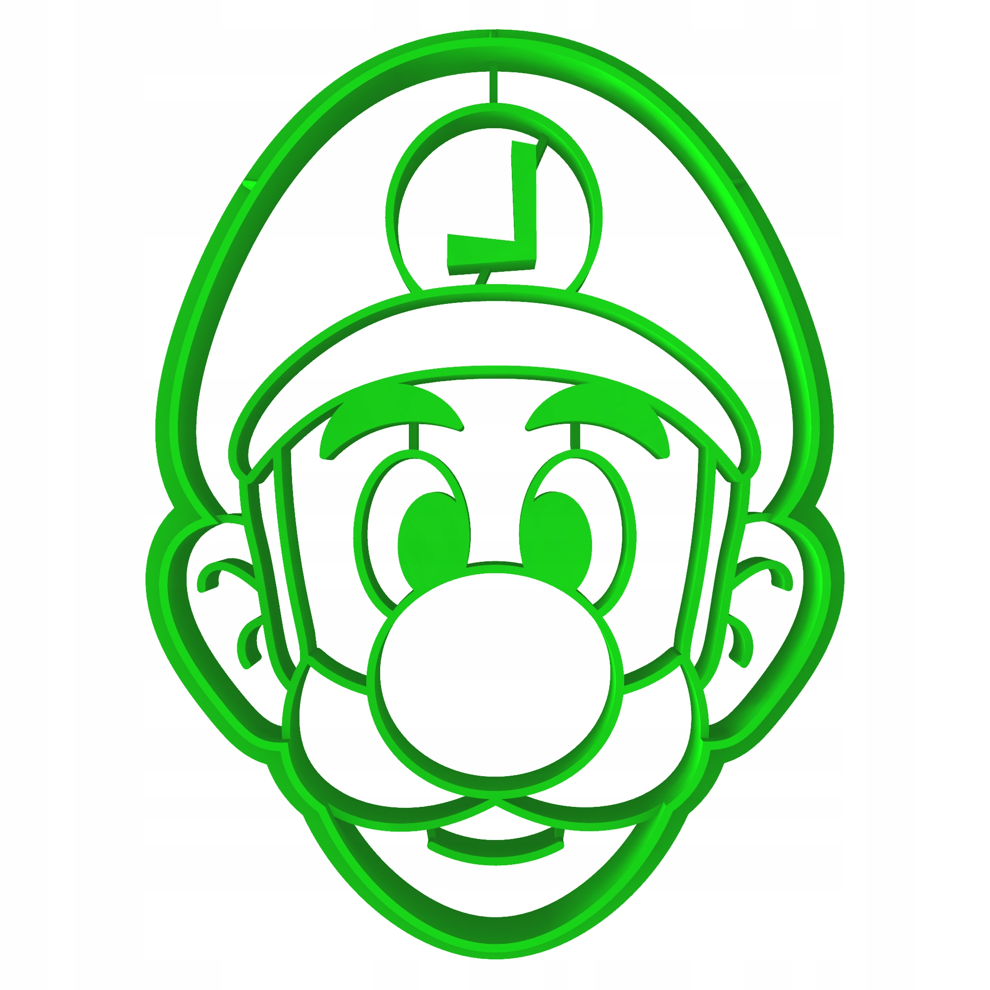 

Foremka Wykrawacz ciastek Mario Bros Luigi 1