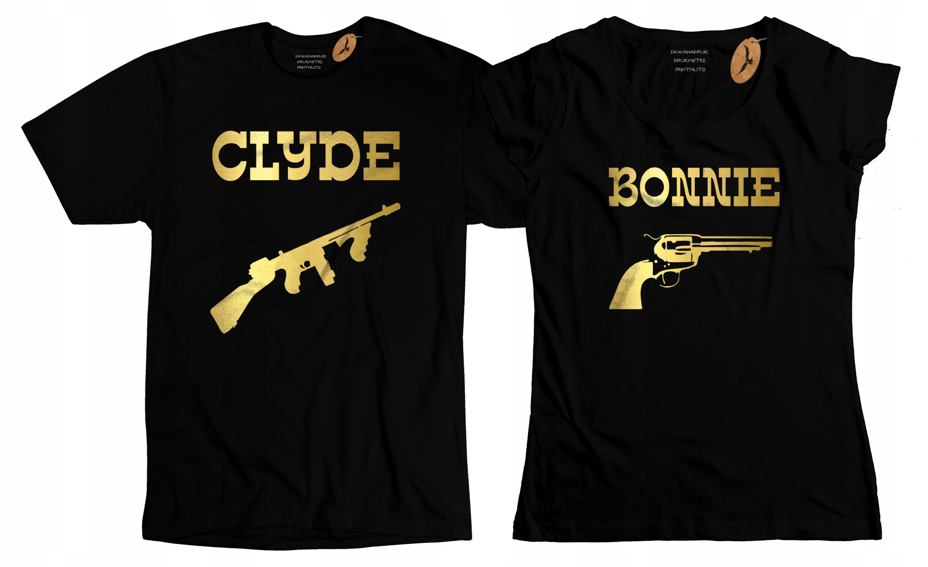 

Koszulki dla par prezent na Walentynki - zestaw