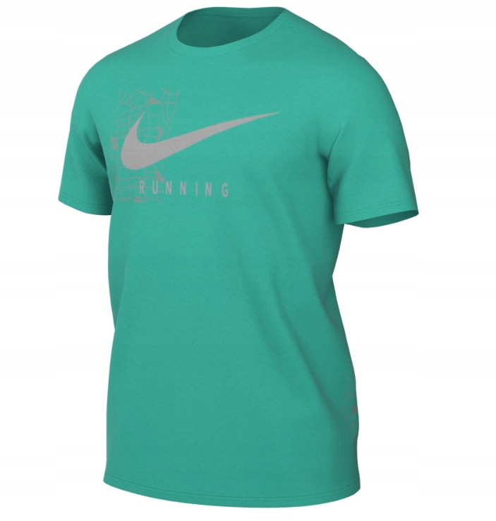Tričko Pánské tričko zelené Nike Dri-FIT Run Division vel. M
