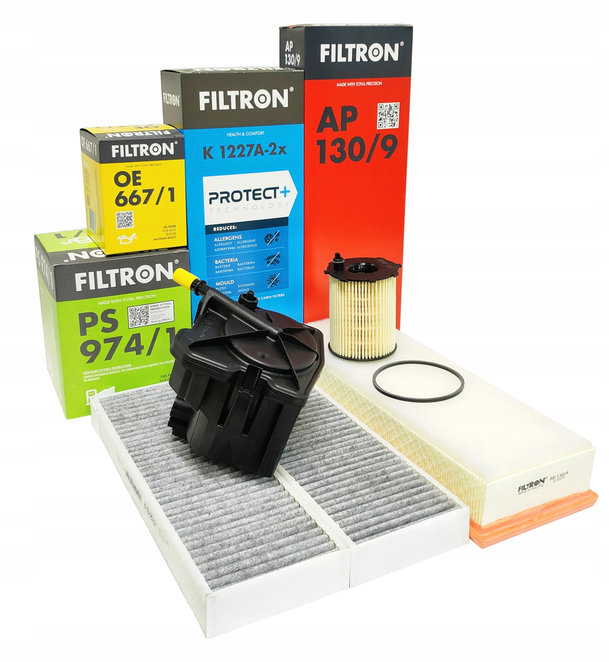 

Filtron Zestaw Filtrów Citroen C4 Picasso 1.6HDI