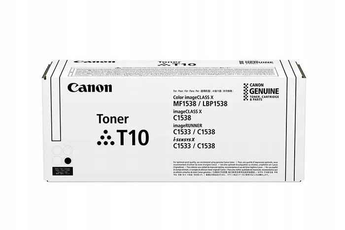 Originálny toner Black Canon i-SENSYS X C1533, C1538 (T10BK, 4566C001)