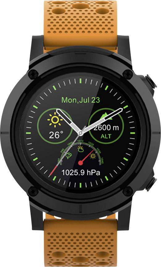 Inteligentné Gps hodinky 1,3" IP68 Denver SW-510 Oranžové