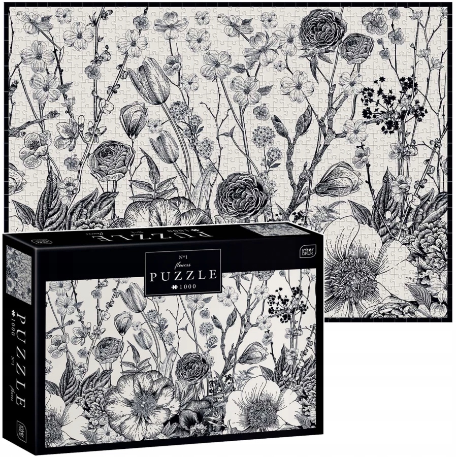 

Interdruk Puzzle 1000 el Kwiaty Obraz Premium