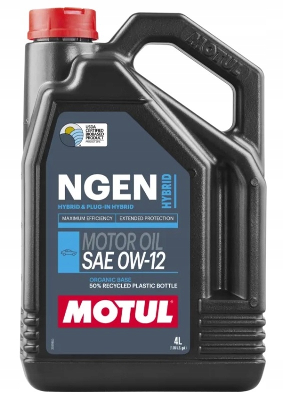 Olej MOTUL 0W12 4l NGEN HYBRID