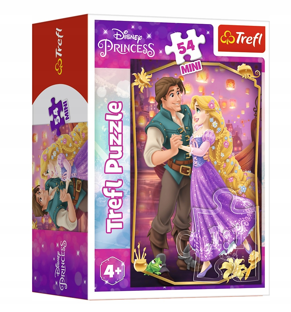 

Puzzle 54el Mini Princess Trefl 19716