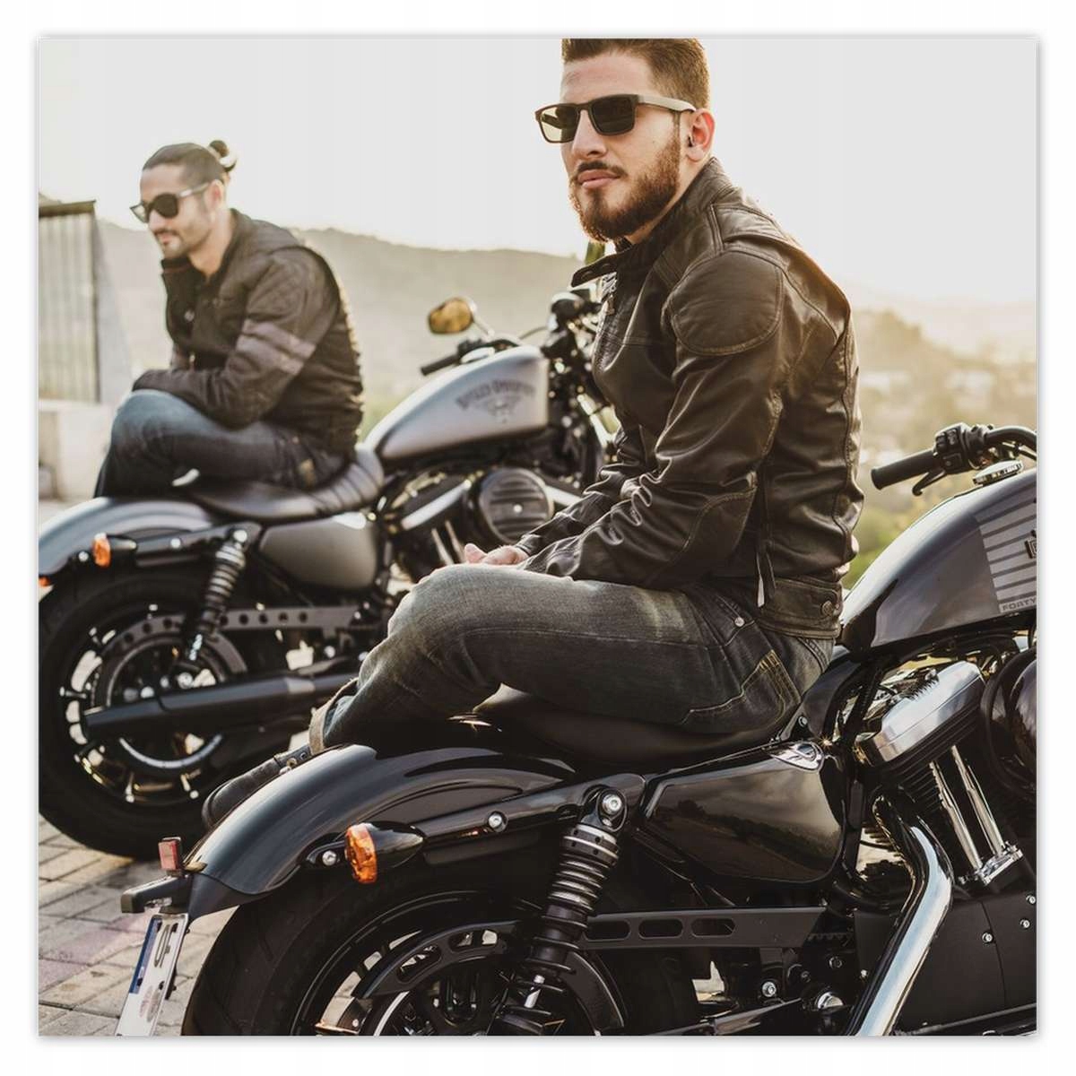 Plakáty 140x140 Harley Davidson Motocykl