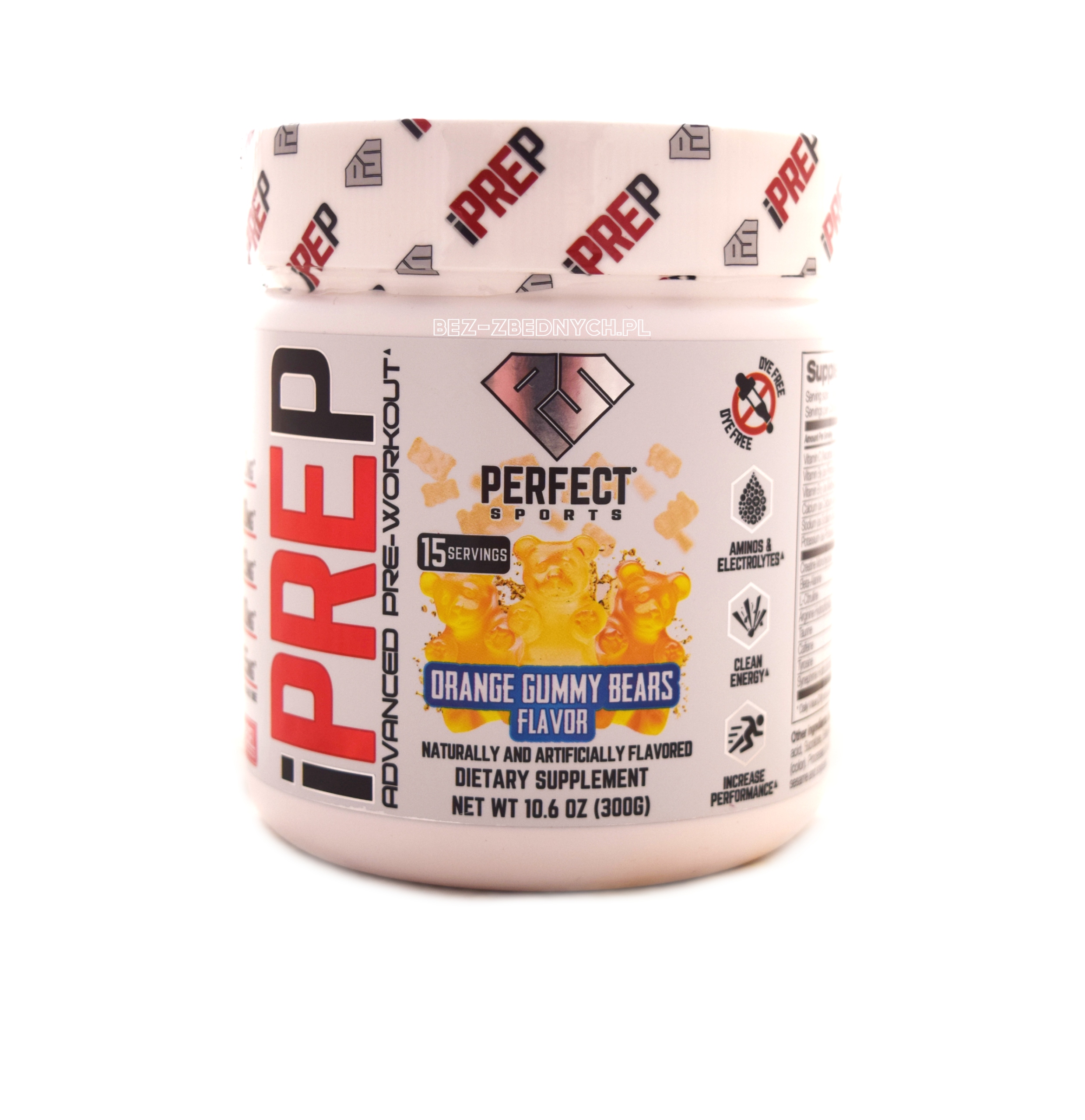 Perfect Sports Nutrition iPREP Advanced Pre-Workout 300g Kreatin Energie