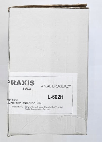 Toner Zamiennik Lexmark 60F2H00 602H
