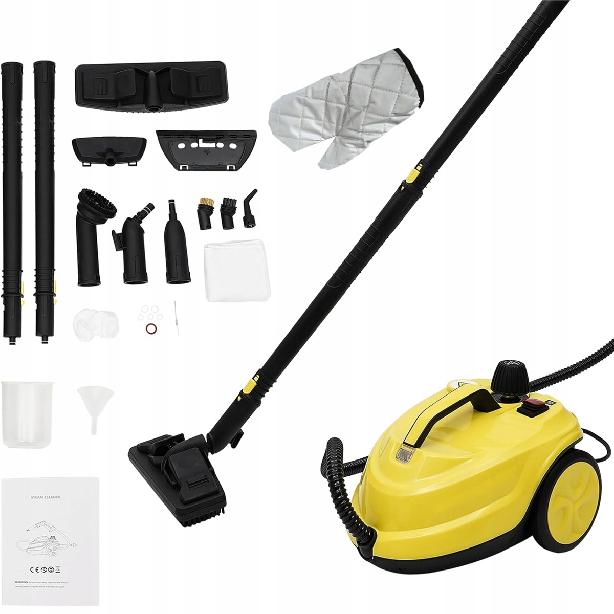 Myjka Parowa Odkurzacz Mop Parowy Do Szyb Fug 2000W