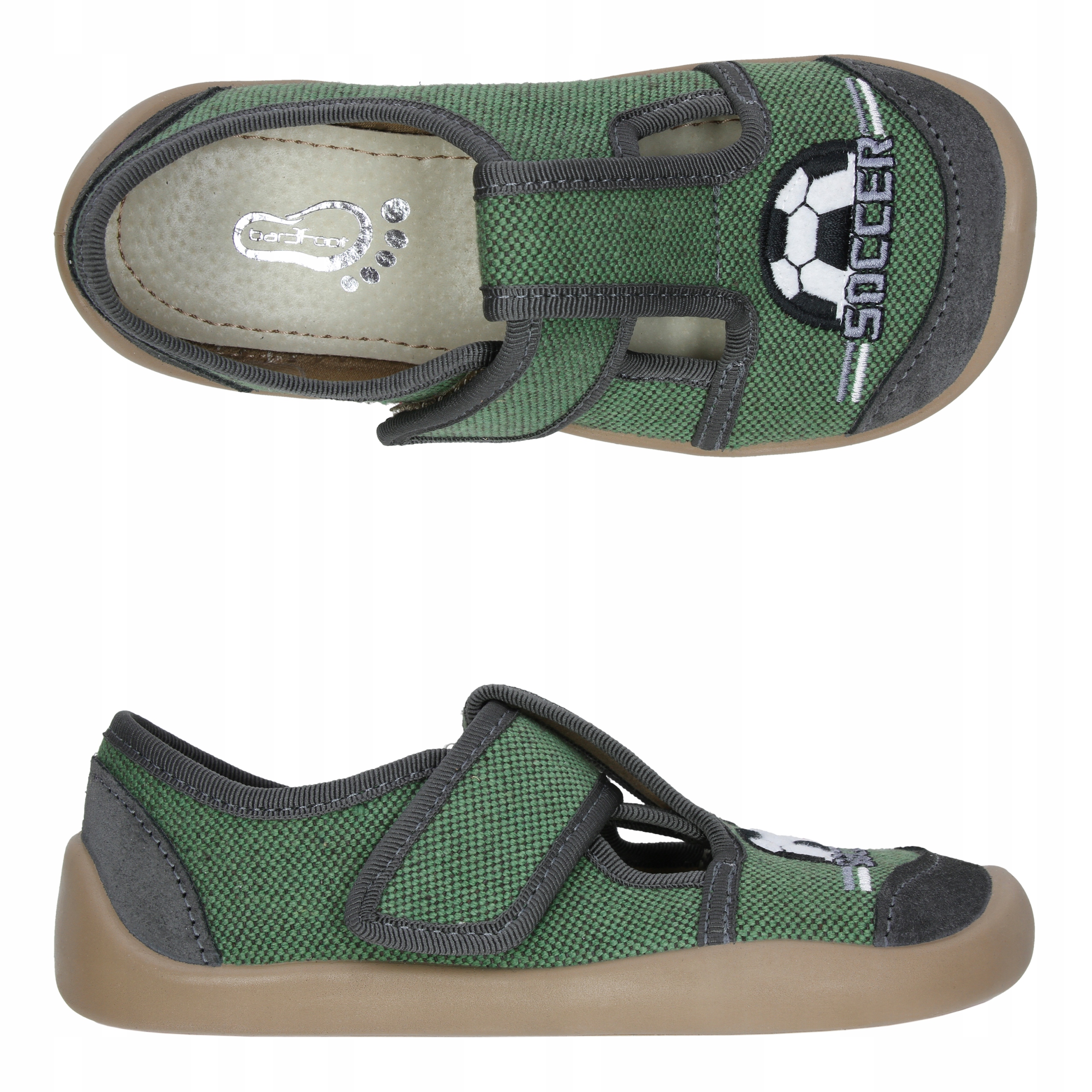 Barefoot Kapcie Dziecięce Do Przedszkola 3F Nevada 3BS3/34 r.29 18,7cm