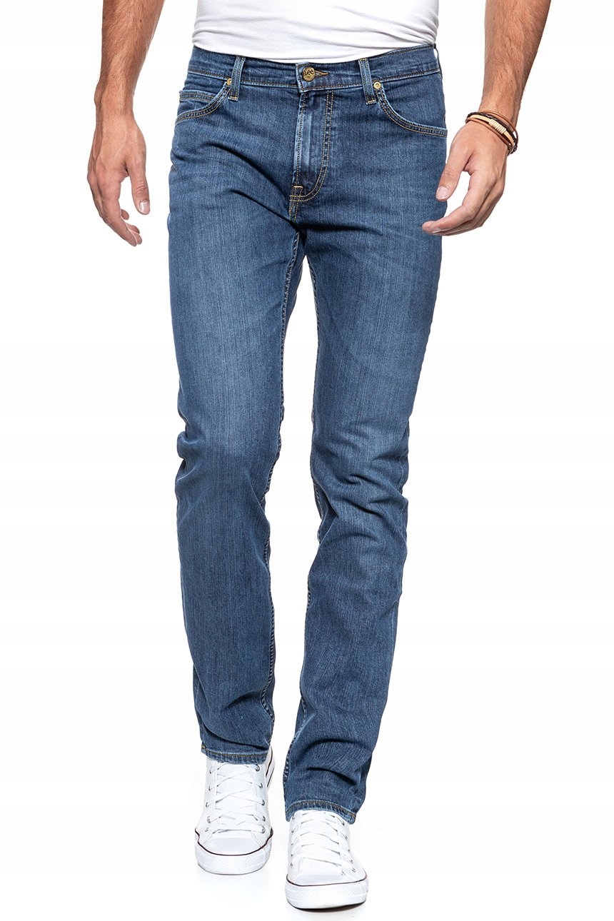 LEE RIDER MĘSKIE SPODNIE JEANSOWE ZWĘŻANE SLIM Płeć mężczyzna